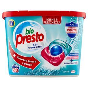 Detersivo in capsule power caps igiene e freschezza