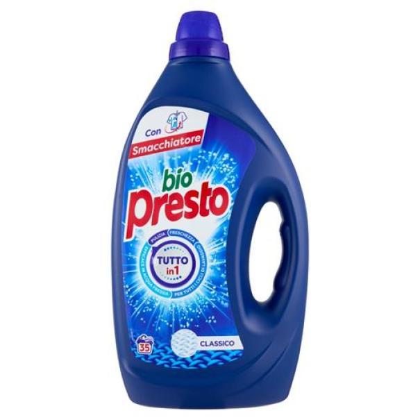 Detersivo Liquido per Lavatrice Classico Bio Presto Detersivo Liquido per Lavatrice Classico Bio Presto
