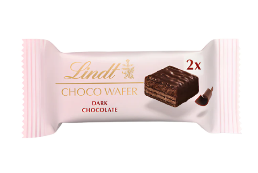 lindt cioccolato choco wafer dark chocolate lindt 26 gr - foto 1