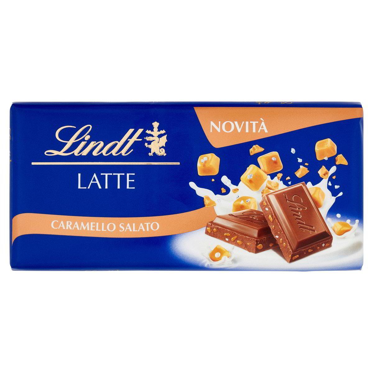 lindt cioccolato tavoletta latte caramello lindt 100 gr - foto 1
