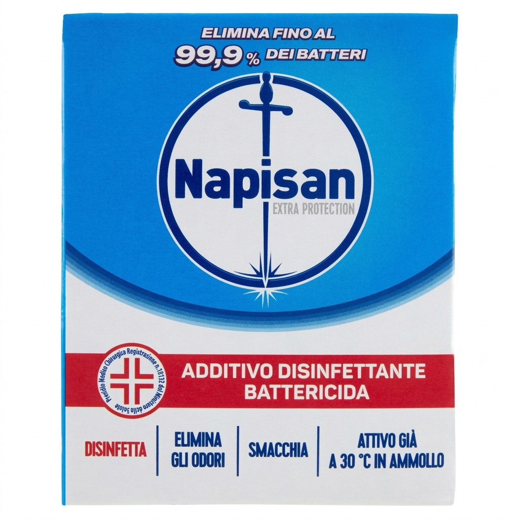 napisan additivo igienizzante in polvere per il bucato napisan 500 gr. - foto 1