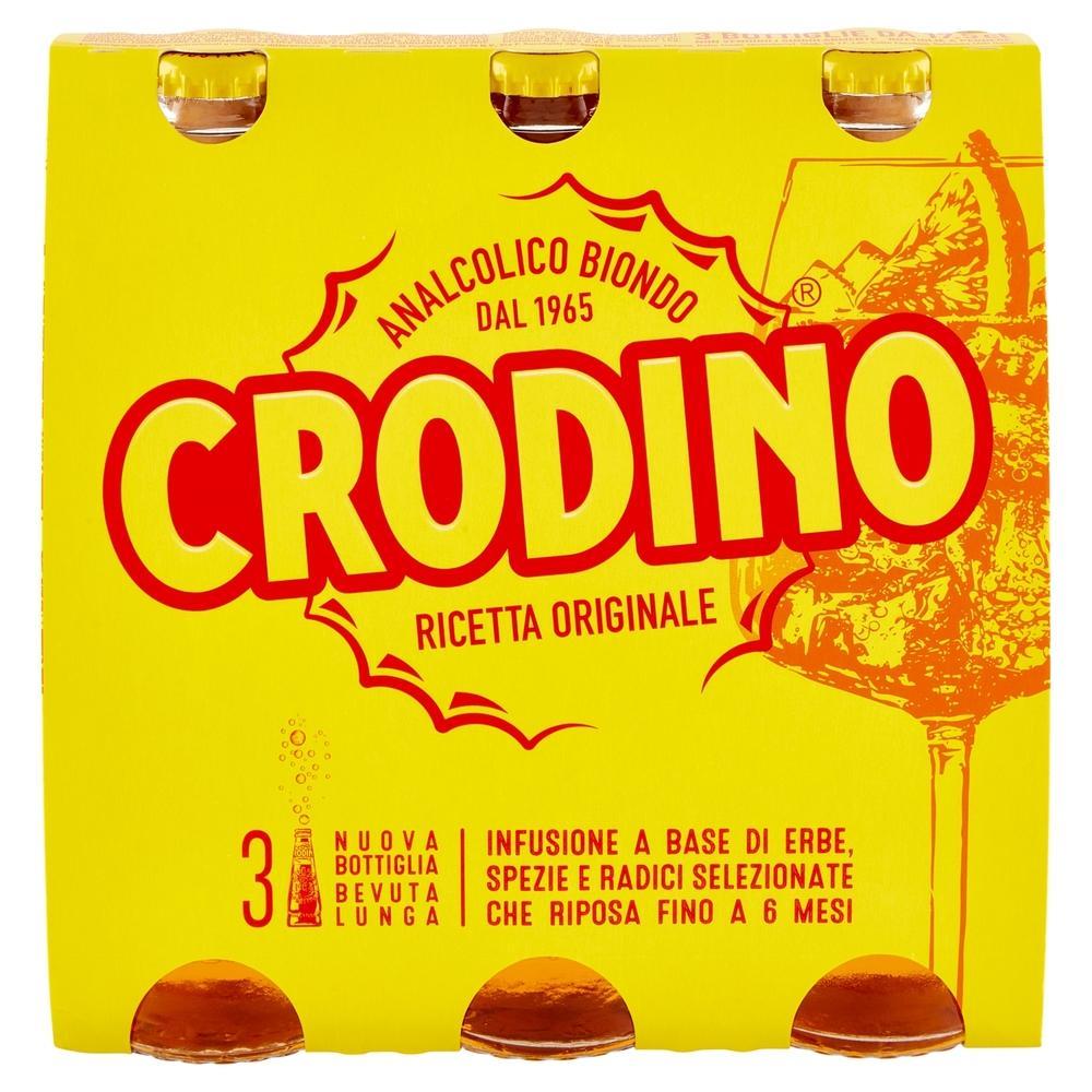 crodino bitter biondo crodino 3x17,5 cl - foto 1