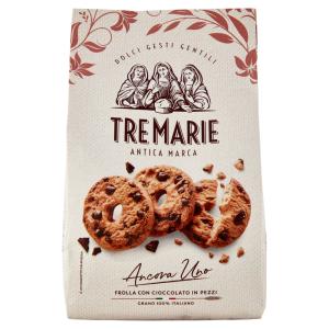 Biscotti frolla con cioccolato in pezzi  360 gr