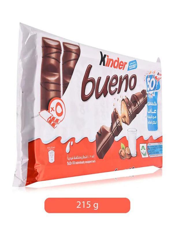 kinder snack al cioccolato kinder bueno t5 215g - foto 1 kinder snack al cioccolato kinder bueno t5 215g - foto 1