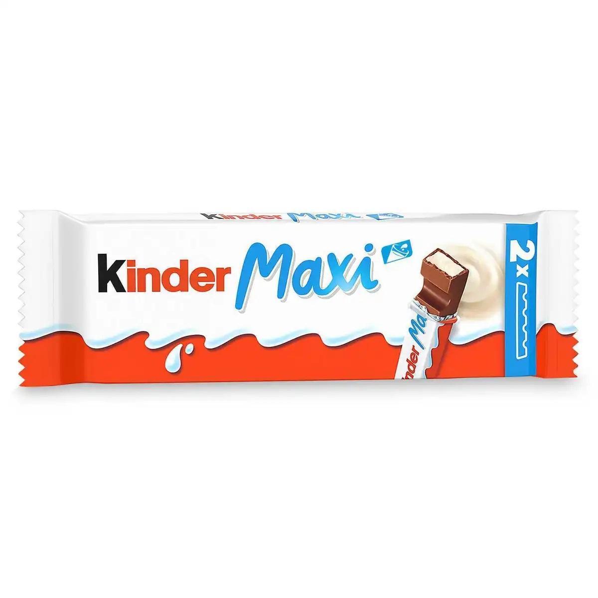 kinder barretta di cioccolato maxi t2 kinder 42 gr - foto 1