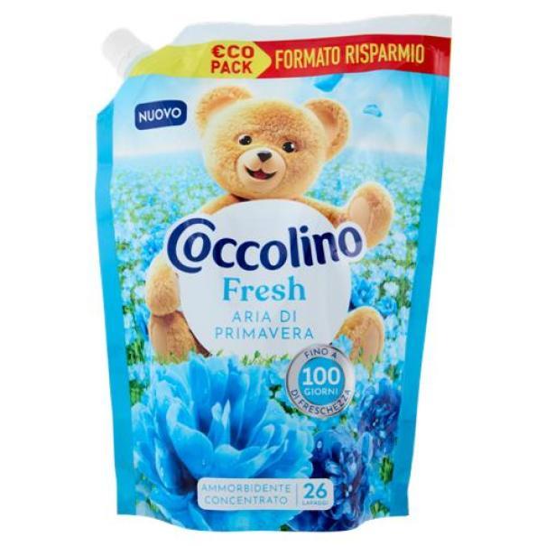 Ammorbidente Concentrato per Bucato Ecopack Aria di Primavera 26 Lavaggi Coccolino 600 ml