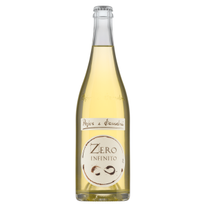 Vino bianco frizzante zero infinito  75 cl