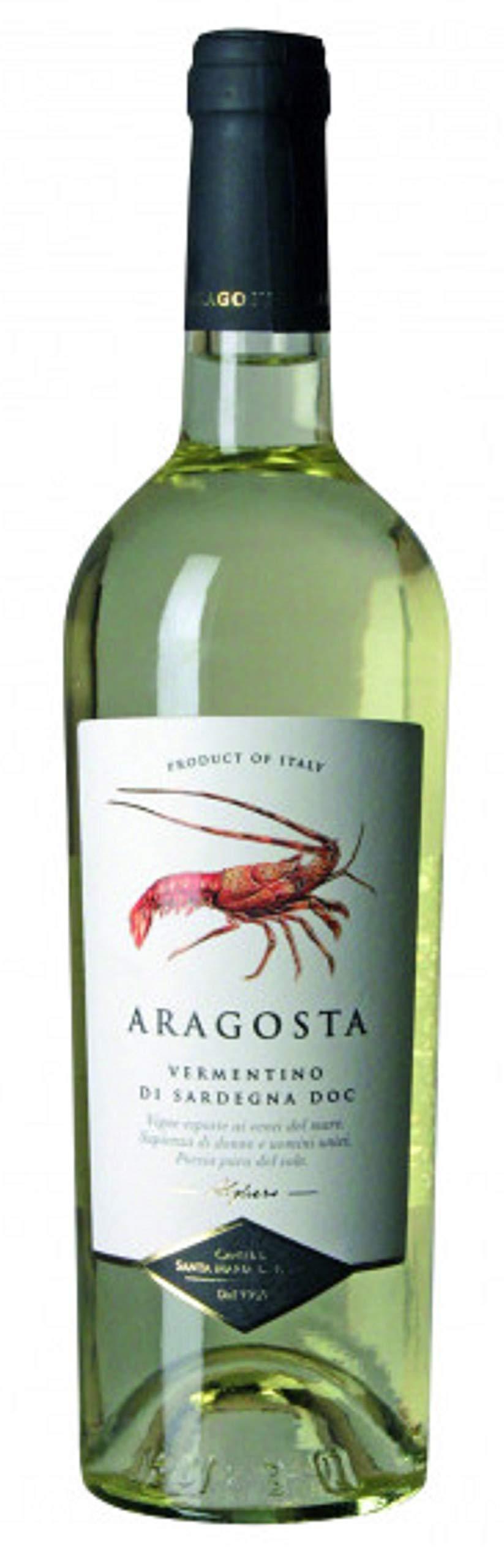 aragosta vino bianco vermentino di sardegna doc aragosta santa maria la palma 75 cl - foto 1