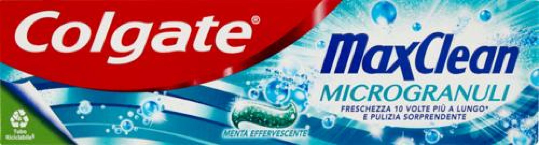Dentifricio Max Clean Microgranuli Pulizia Profonda Colgate 75 ml Dentifricio Max Clean Microgranuli Pulizia Profonda Colgate 75 ml