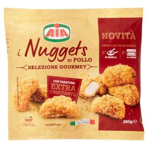 Carne di pollo nuggets pollo gourmet  260 gr