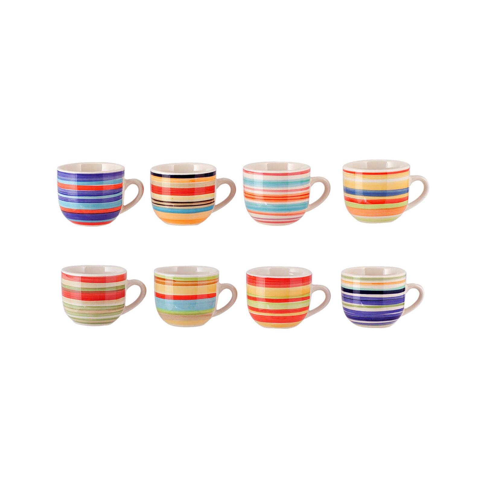 home tazzina caffe 100 righe home 9,5 cl. - foto 1