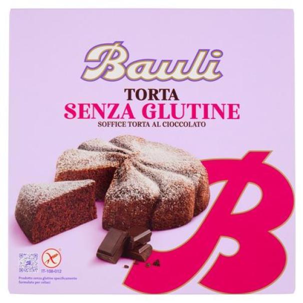 Torta al Cioccolato Senza Glutine Bauli 420 g Torta al Cioccolato Senza Glutine Bauli 420 g