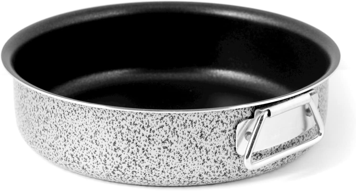 home teglia forno in alluminio con rivestimento antiaderente salt n' pepper home 22 cm. - foto 2