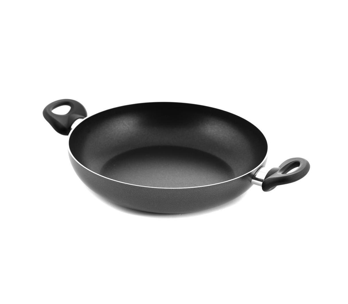 home tegame con 2 manici in alluminio con rivestimento antiaderente home maitre 24 cm. - foto 1