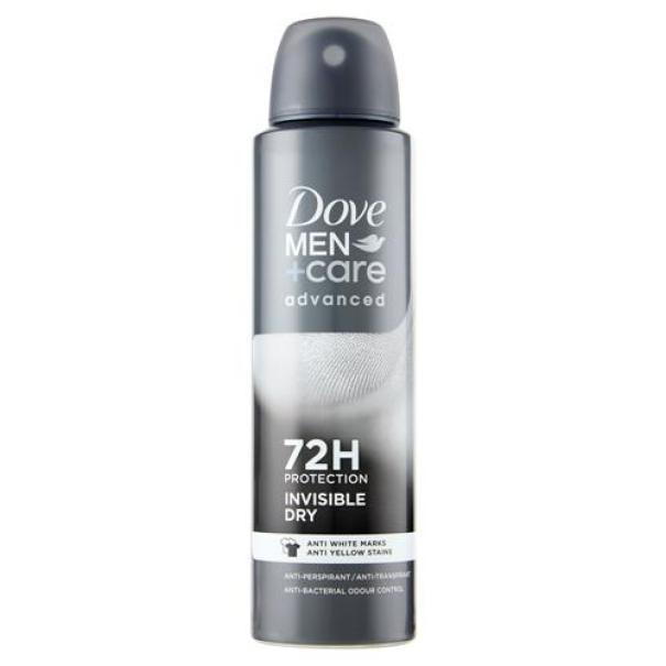 dove deodorante spray men+care advanced invisible dry dove - foto 1 dove deodorante spray men+care advanced invisible dry dove - foto 1