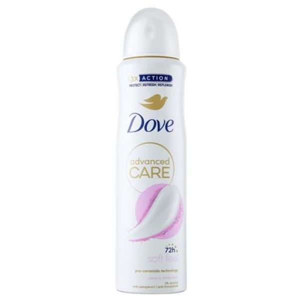dove deodorante spray advanced care soft feel dove 150 ml - foto 1 dove deodorante spray advanced care soft feel dove 150 ml - foto 1