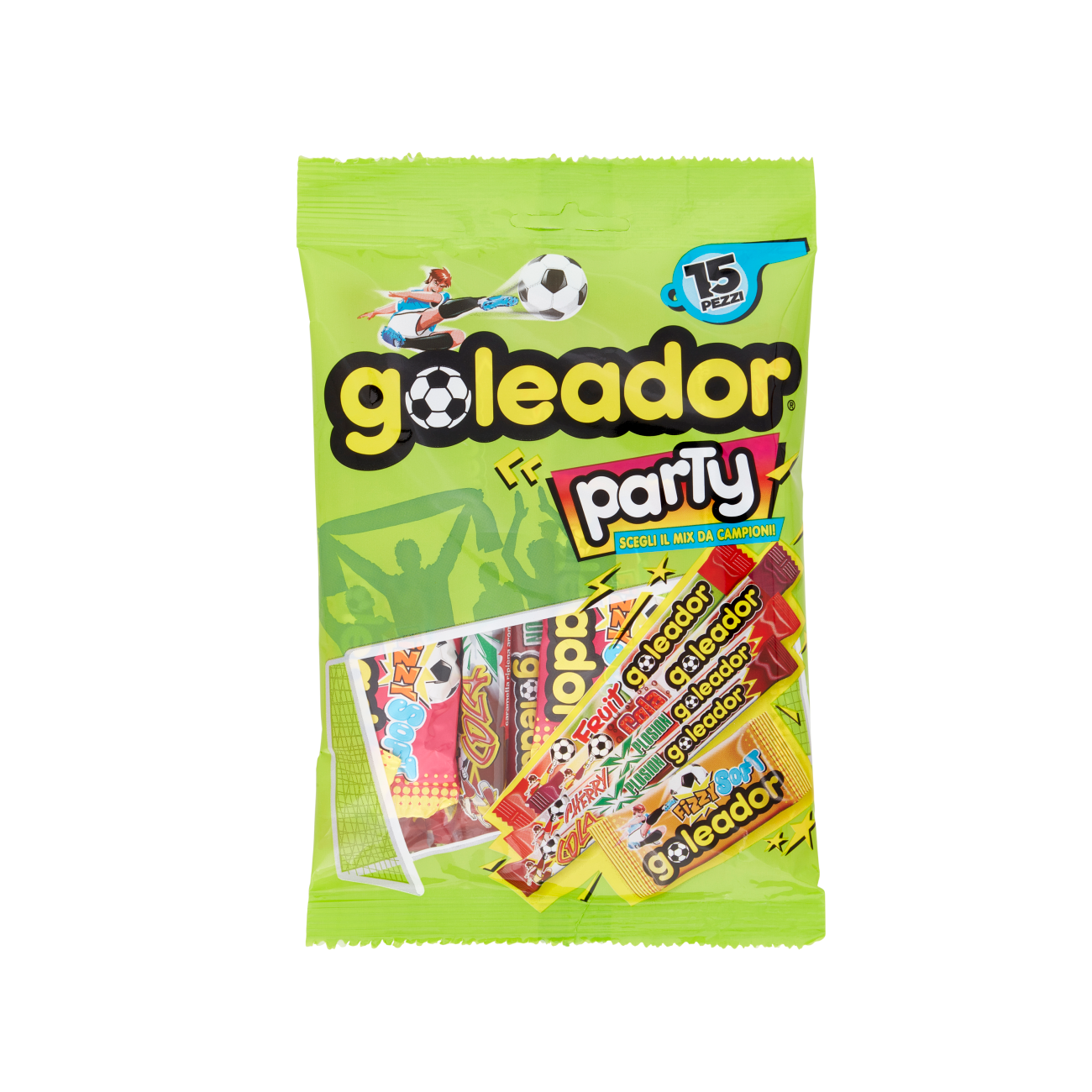 goleador caramelle in busta goleador party mix 143 gr. - foto 1