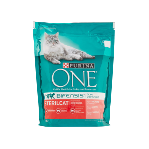 Cibo per gatti sterilcat al salmone frumento e tonno  800 gr