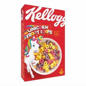 Cereali 's froot loops unicorn anellini al gusto frutta 375g