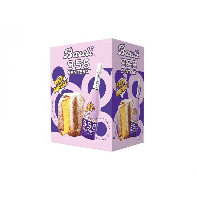bauli pandoro bauli e spumante santero 958 700 gr e 75 cl - foto 1