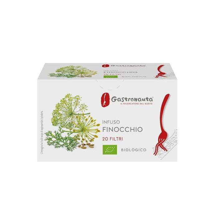 gastronauta infuso finocchio bio gastronauta 20 filtri 40 gr. - foto 1