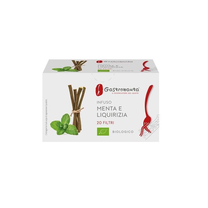 gastronauta infuso menta&liquirizia bio gastronauta 20 filtri 37 gr. - foto 1