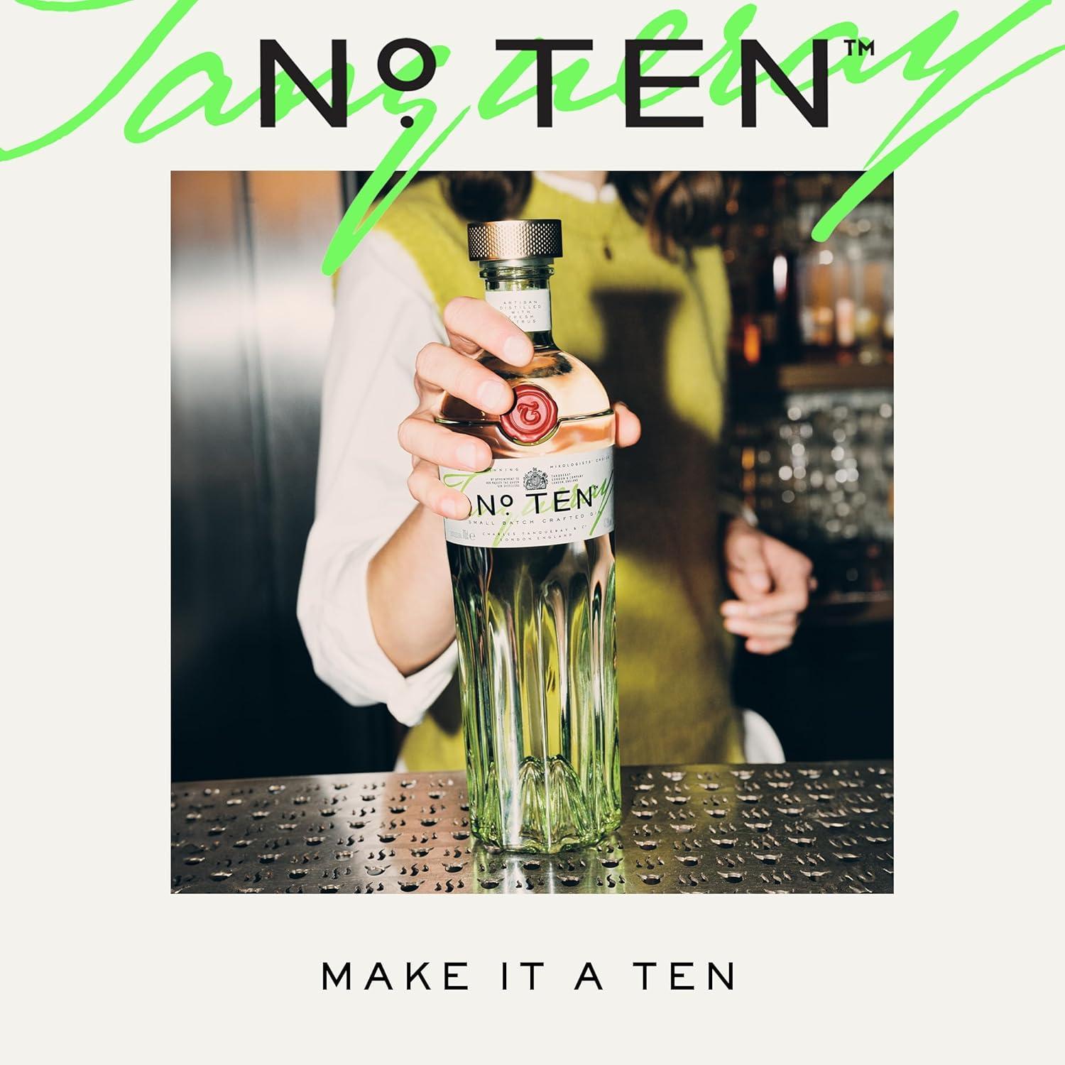 Tanqueray, TanquerayNoTen, GinTen, PremiumGin, GinLover, CocktailTime, GinTonic, BritishGin, CraftGin, GDO, Zibly, 70 CL., make tenqueray gin ten no tenqueray 70 cl - foto 2
