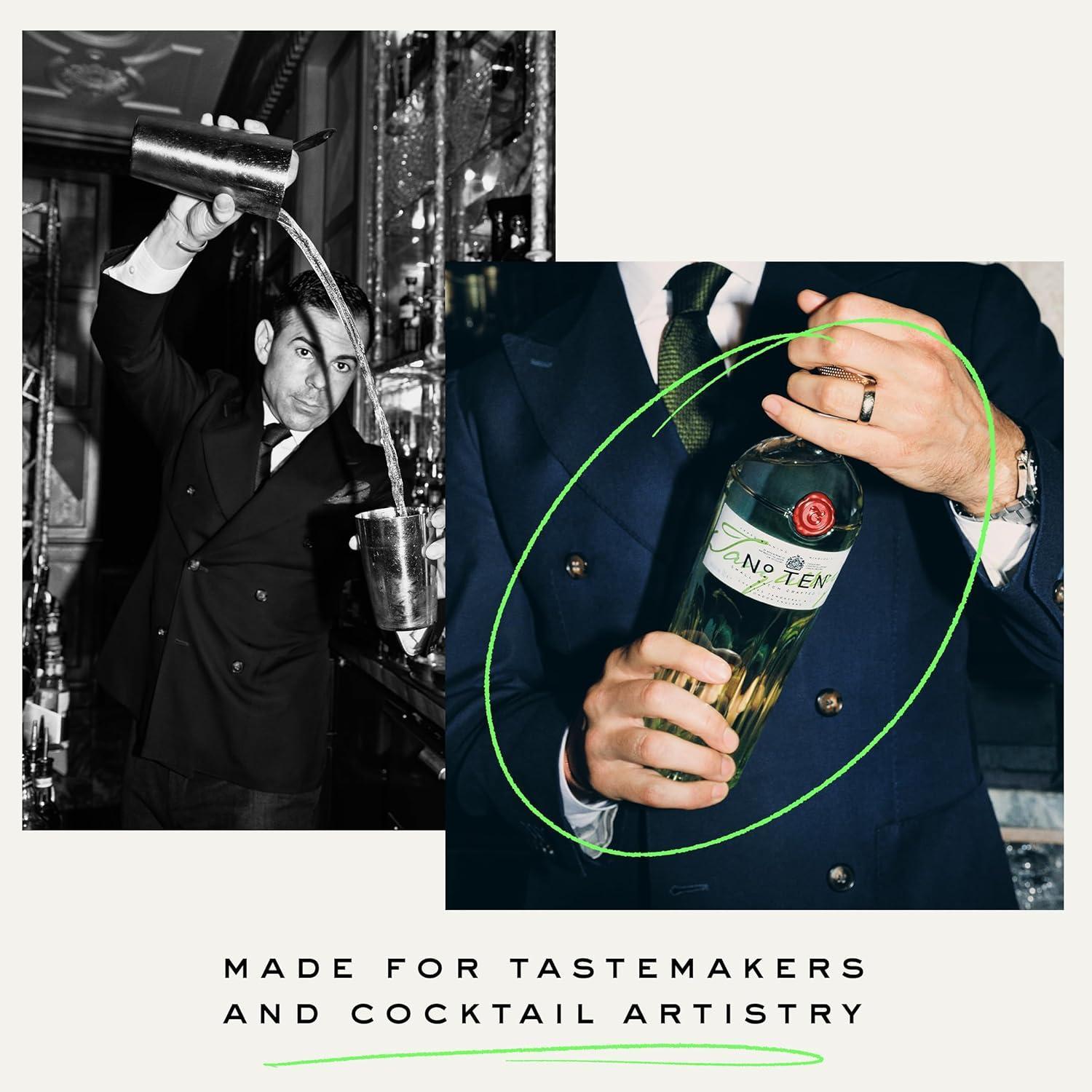 Tanqueray, TanquerayNoTen, GinTen, PremiumGin, GinLover, CocktailTime, GinTonic, BritishGin, CraftGin, GDO, Zibly, 70 CL., professiinal tenqueray gin ten no tenqueray 70 cl - foto 3