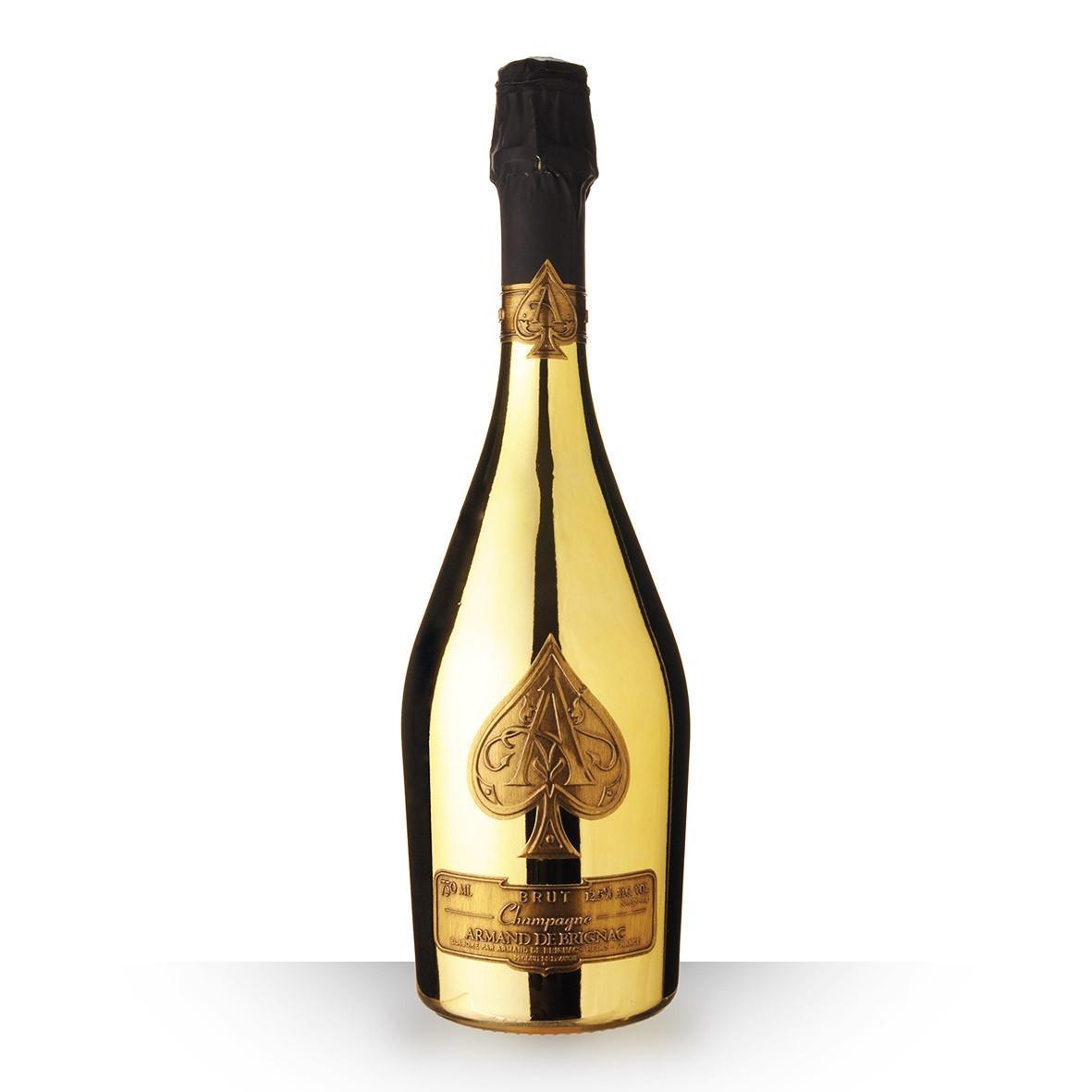 armand de brignac champagne brut gold caisse bois armand de brignac 75 cl - foto 1