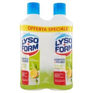 Lavapavimenti al te verde  2 x 1 lt
