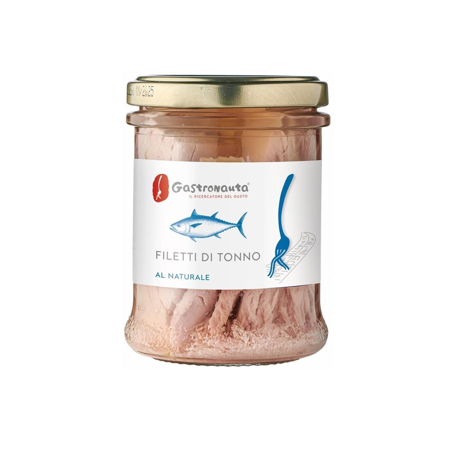 gastronauta filetti di tonno al naturale gastronauta 200 gr. - foto 1