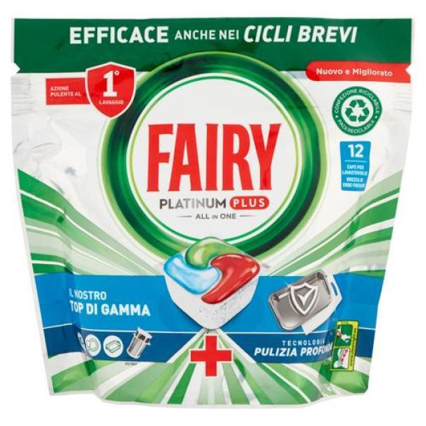 Platinum Plus All in One Capsule per Lavastoviglie alla Brezza di Erbe Fresche Fairy