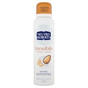 Deodorante spray sensibile avena e argan  150ml