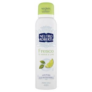Deodorante spray tè verde e lime  150ml
