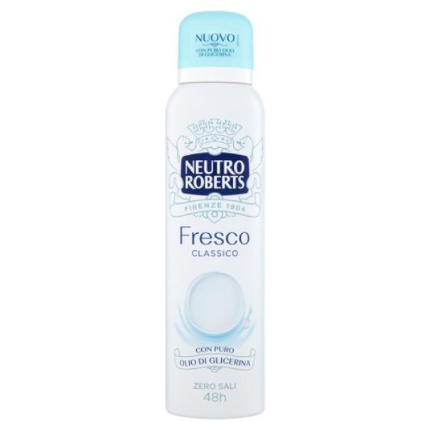 neutro roberts deodorante spray fresco classico neutro roberts 150 ml - foto 1 neutro roberts deodorante spray fresco classico neutro roberts 150 ml - foto 1