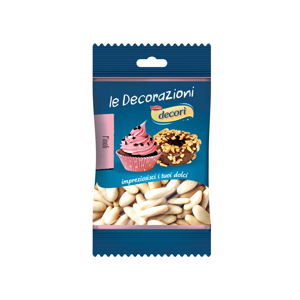 lo conte pinoli frutta secca decorativa per dolci decori' lo conte 25 gr. - foto 1