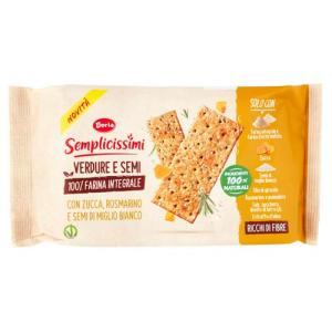 Crackers alla zucca e miglio  280 gr.