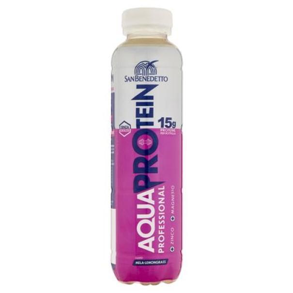 Aquaprotein Mela e Lemongrass Bevanda Proteica San Benedetto