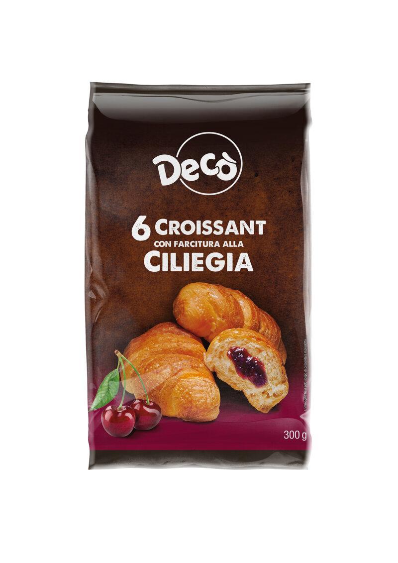 deco croissant con confettura di ciliegia deco 300 gr - foto 1 deco croissant con confettura di ciliegia deco 300 gr - foto 1