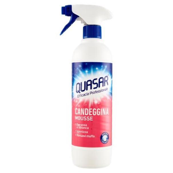 quasar sgrassatore con candeggina mousse quasar - foto 1 quasar sgrassatore con candeggina mousse quasar - foto 1
