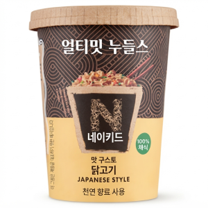 Noodles istantanei al gusto di pollo 90 gr