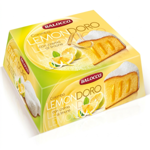 Colomba lemondoro con crema ai limoni siciliani  750 gr.