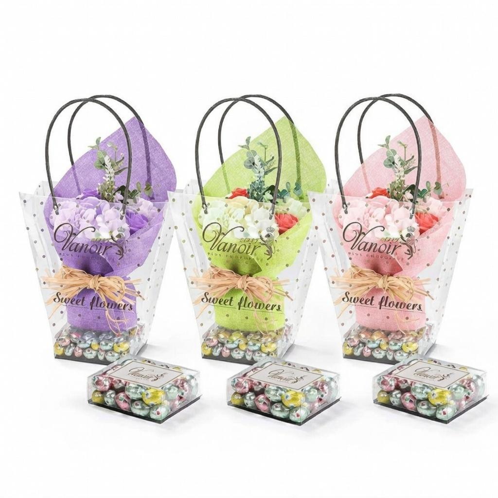 vanoir sacchetto pasquale floreale shopper sweet flower vanoir da 300 gr. - foto 1