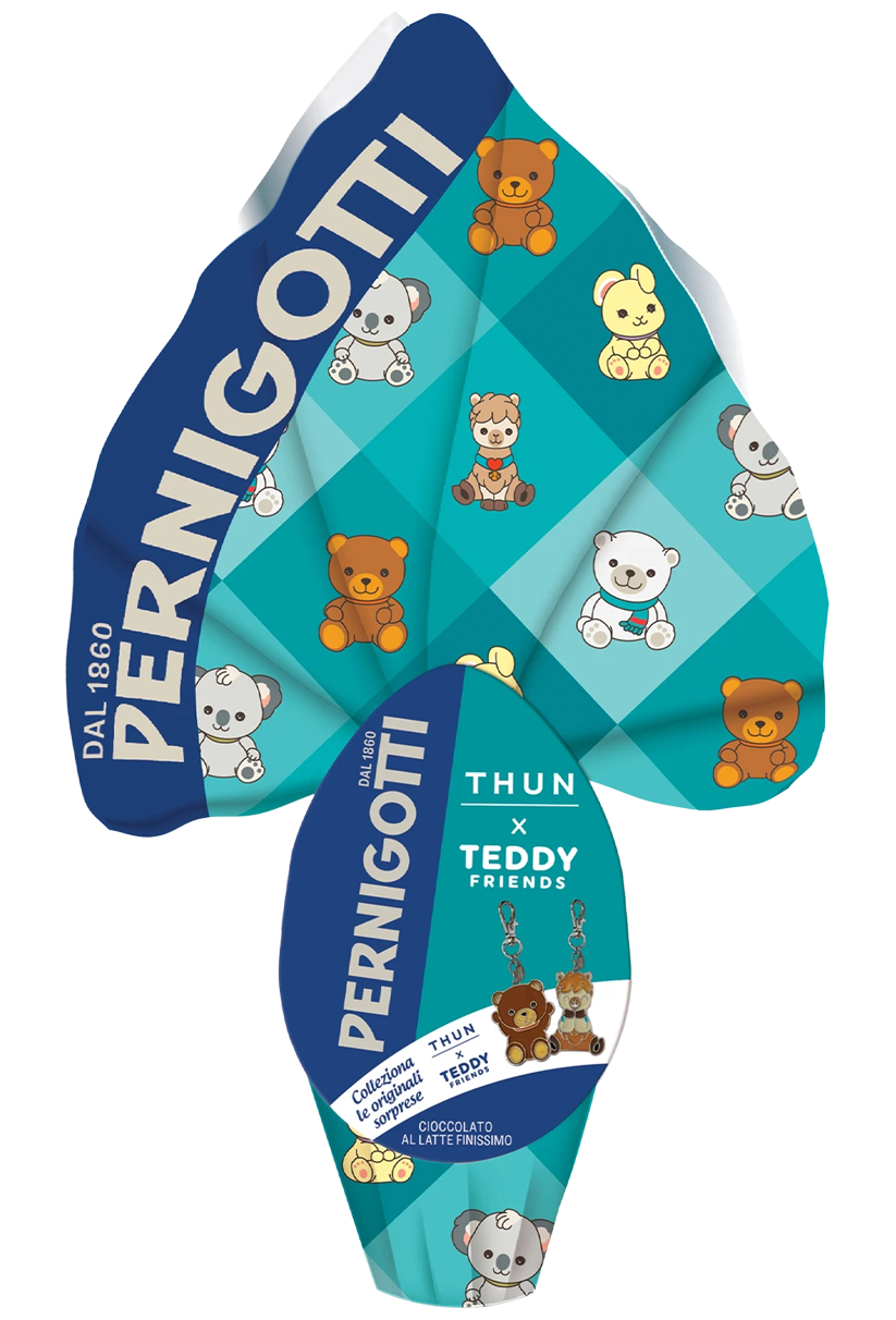 pernigotti uovo di pasqua al cioccolato al latte pernigotti thun 240 gr. - foto 1