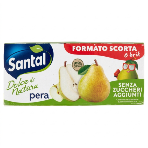 Succo di pera senza zuccheri aggiunti  6x200 ml.