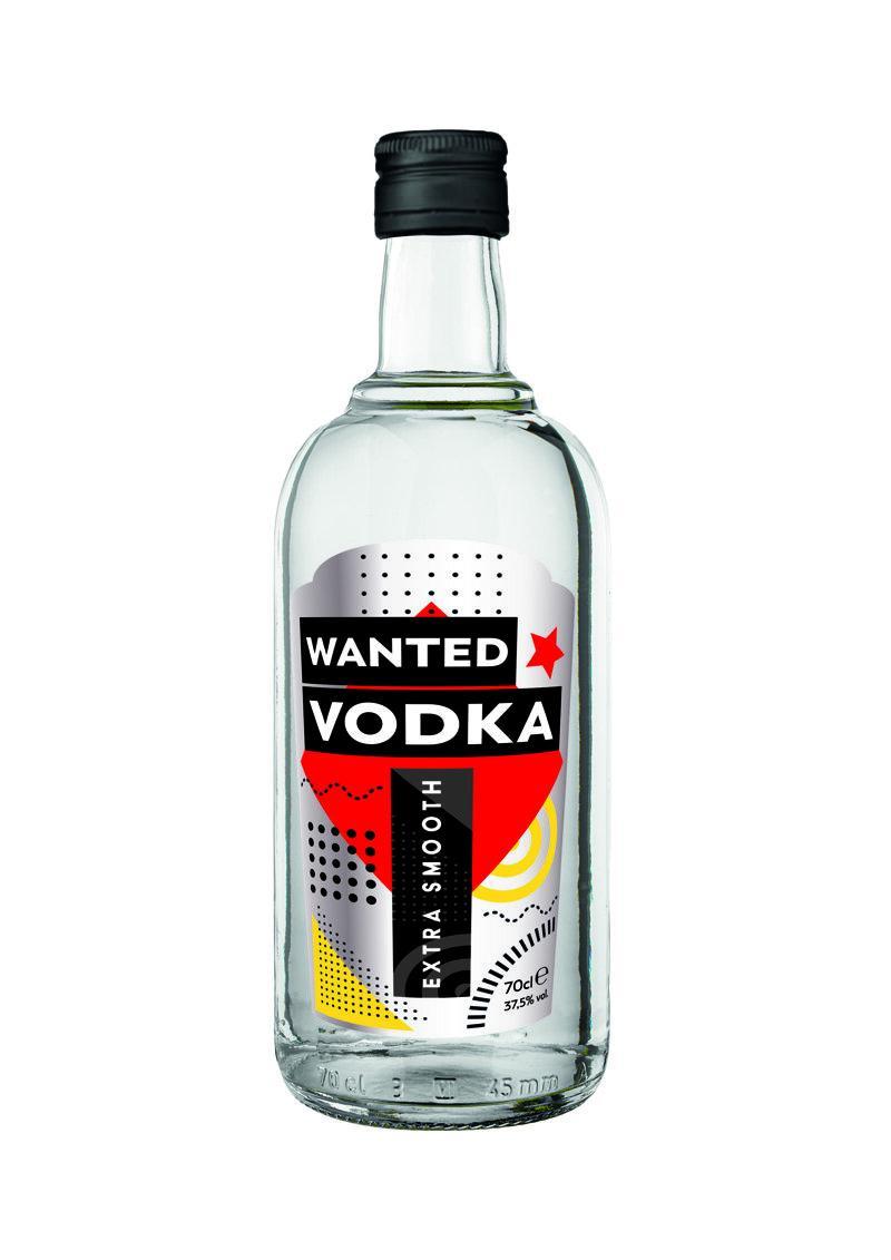 wanted vodka wanted 70 cl - foto 1