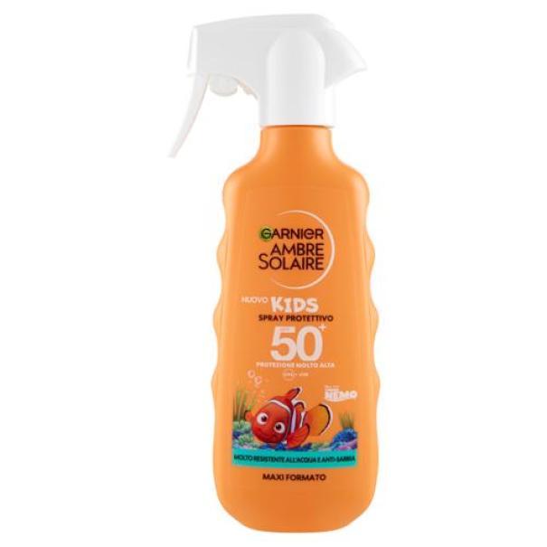 Spray Solare Protettivo Kids Nemo SPF50+ Ambre Solaire Garnier 270 ml