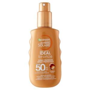 Latte solare spray protettivo ideal bronze spf50+ ambre solaire  150 ml