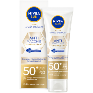 Protezione solare viso anti macchie luminous 630 fp50+ sun 40 ml