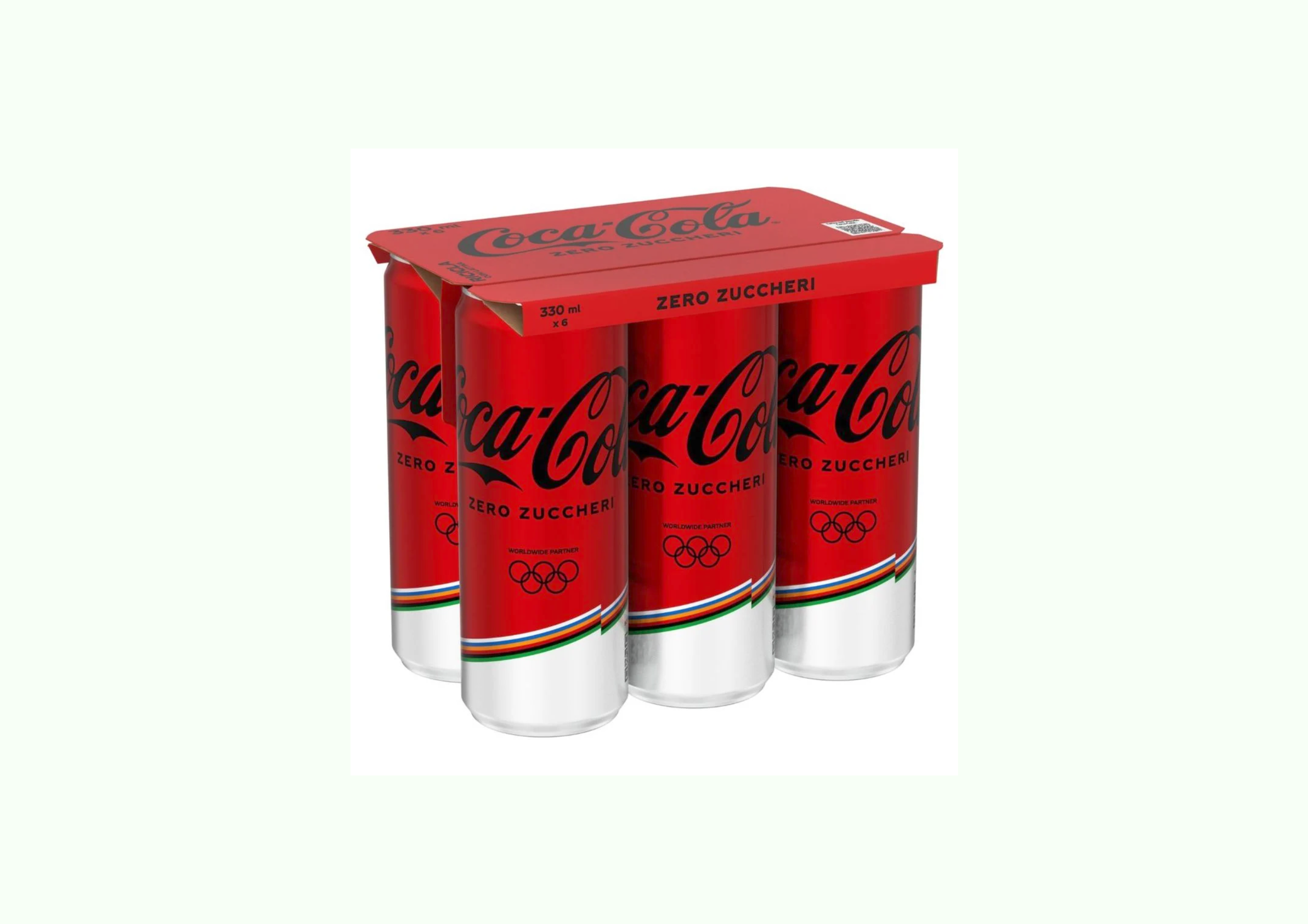 coca cola coca-cola zero zuccheri lattina 33cl. x 6 - foto 1